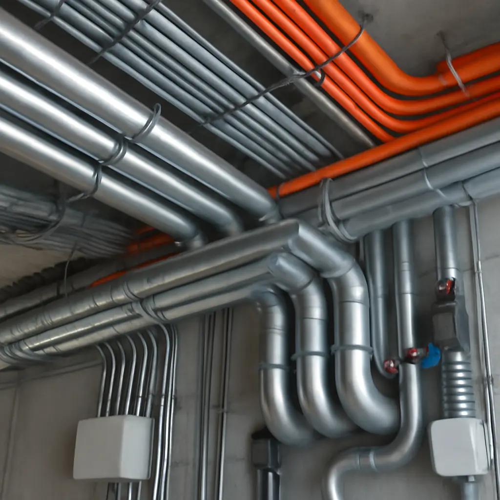 Монтаж инженерных сетей Техника монтажа инженерных сетей в помещении