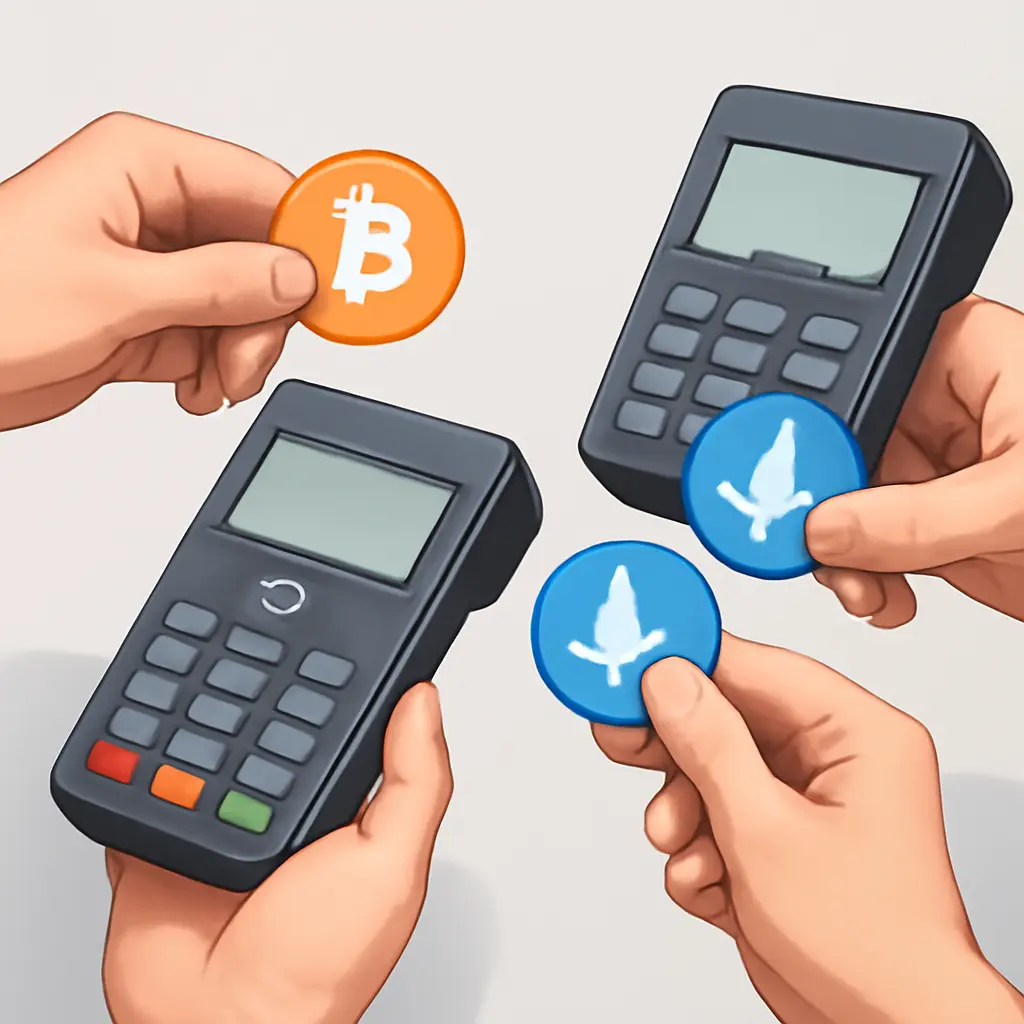 Платёж и обмен Изображение обмена валюты и оплаты